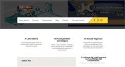 Desktop Screenshot of jmclogistica.com.br