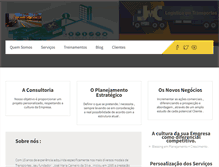 Tablet Screenshot of jmclogistica.com.br